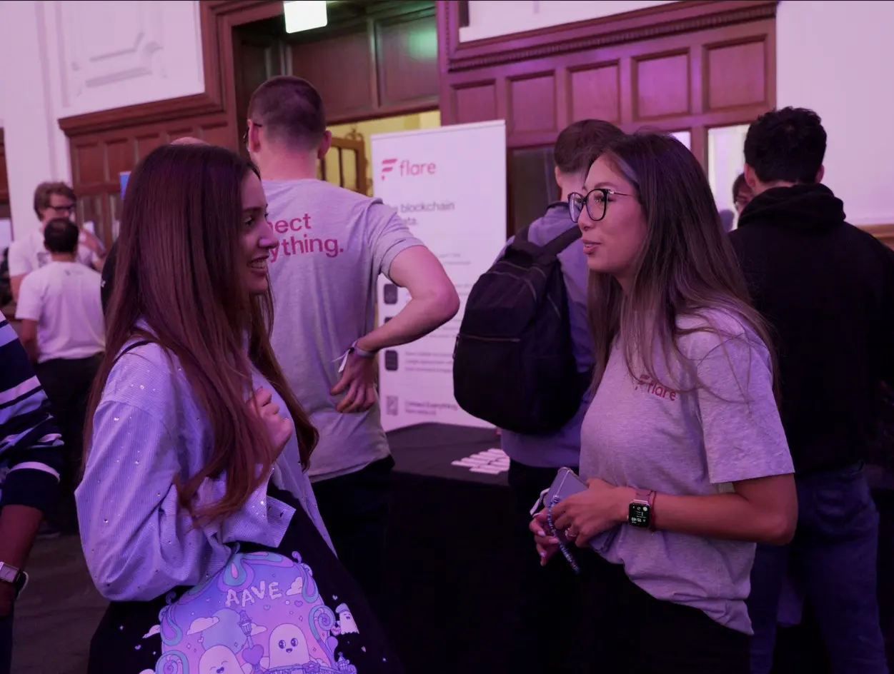 Two women at ETH London